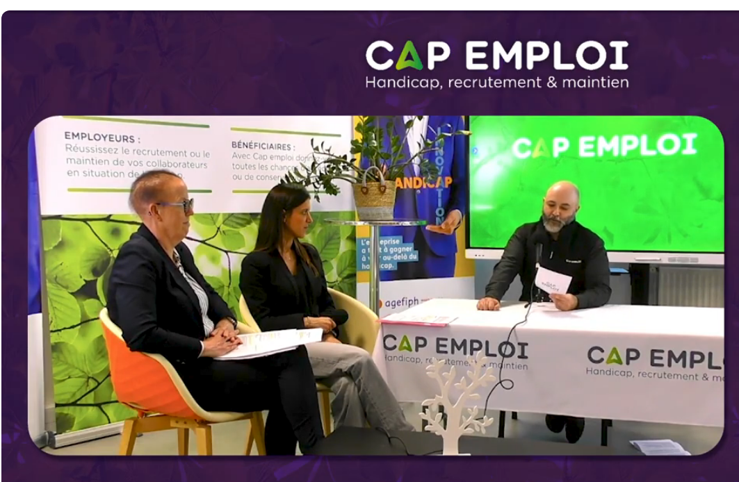 Image CAP emploi Emission sur la MDPH